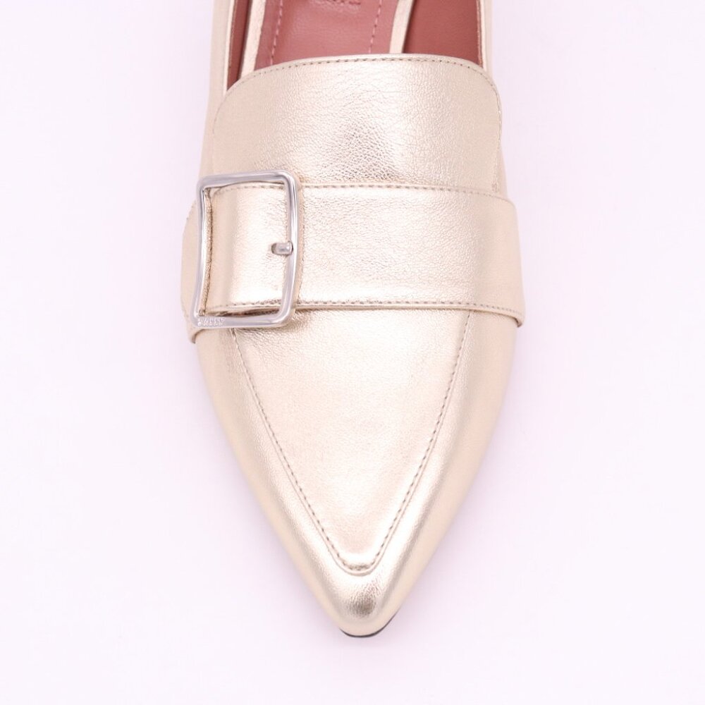 NWT - Bally Harumi Block Heel - Champagne👠 - Picture 7 of 12